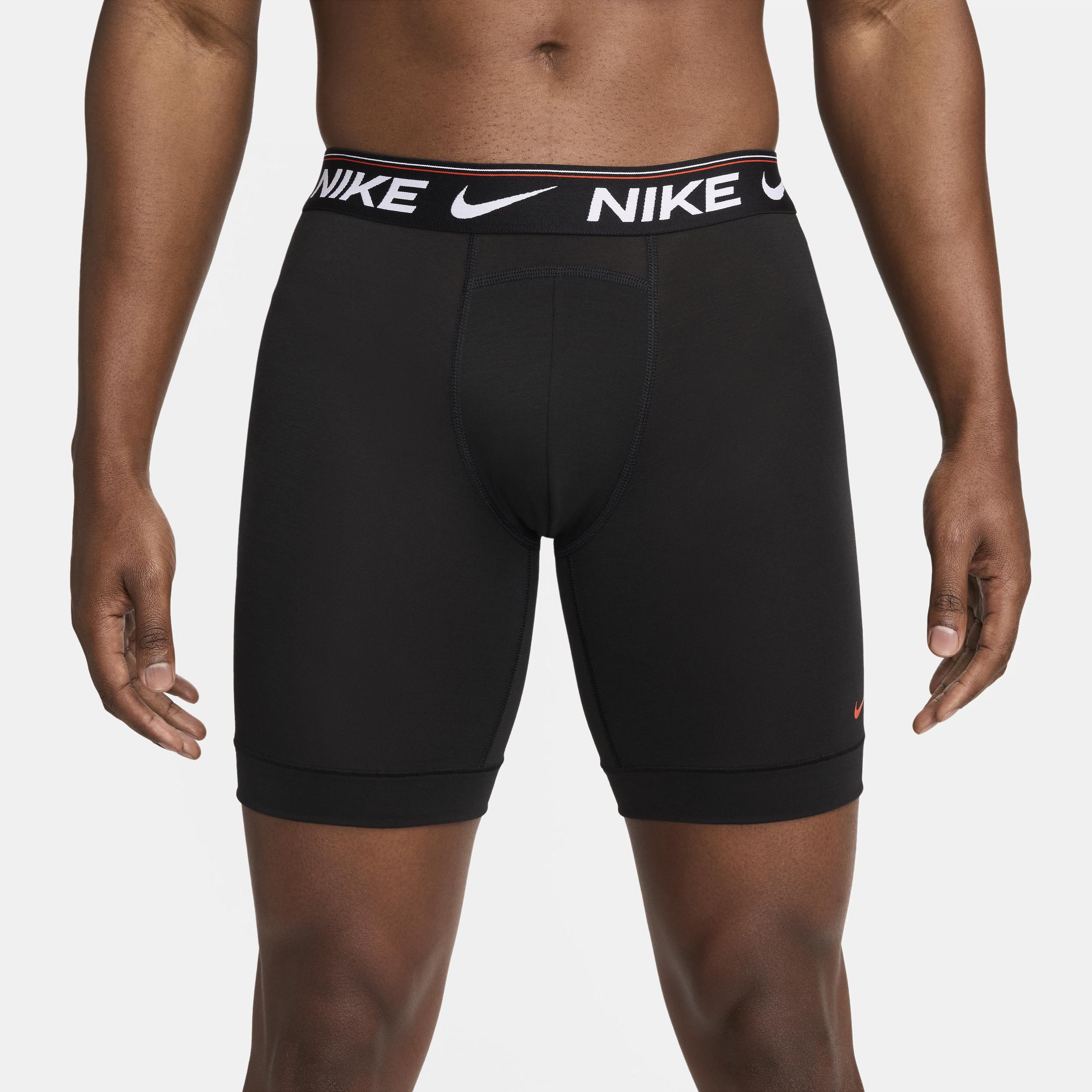 Nike Mens Ultra Comfort Dri-FIT Long Boxer Brief (3-Pack) | KE1263-001 Product Image
