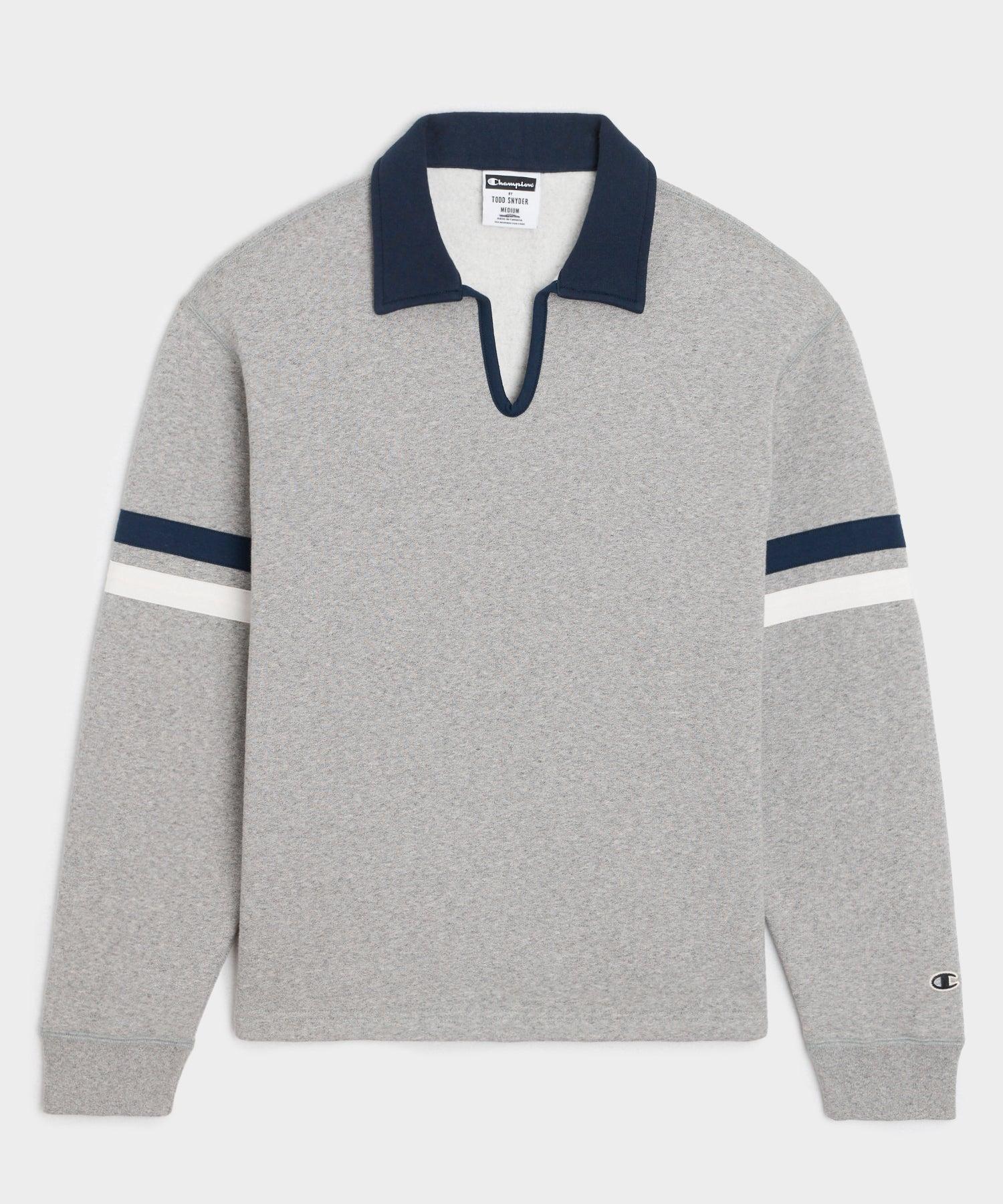 Champion Relaxed Fleece Striped Polo Product Image