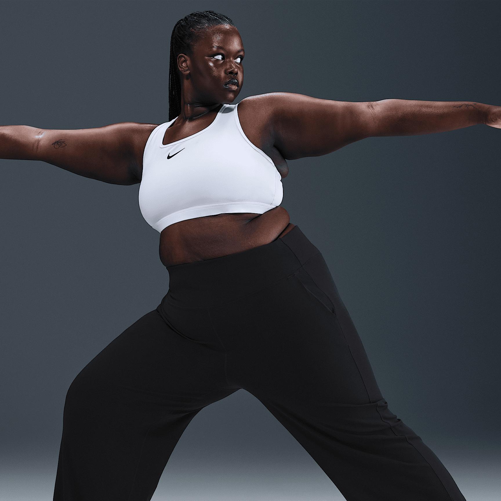 Nike Zenvy Women's Dri-FIT High-Waisted Wide-Leg Pants (Plus Size) Product Image