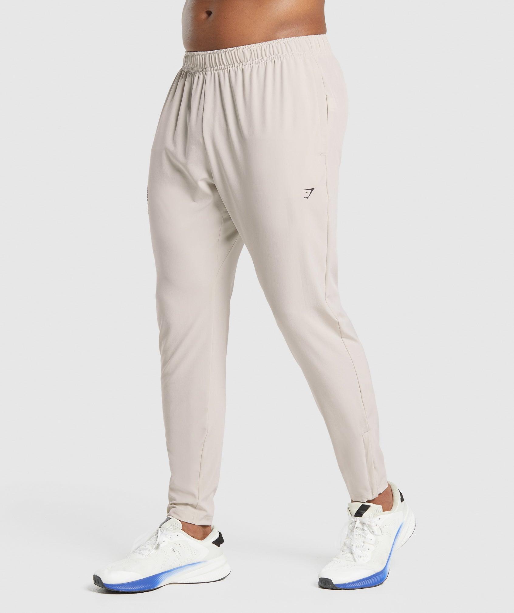 Gymshark Keep Showing Up Joggers - Pebble Grey Male Product Image