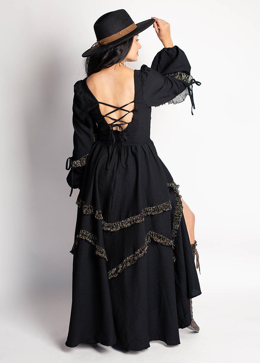 Zaynab Dress in Black Female Product Image