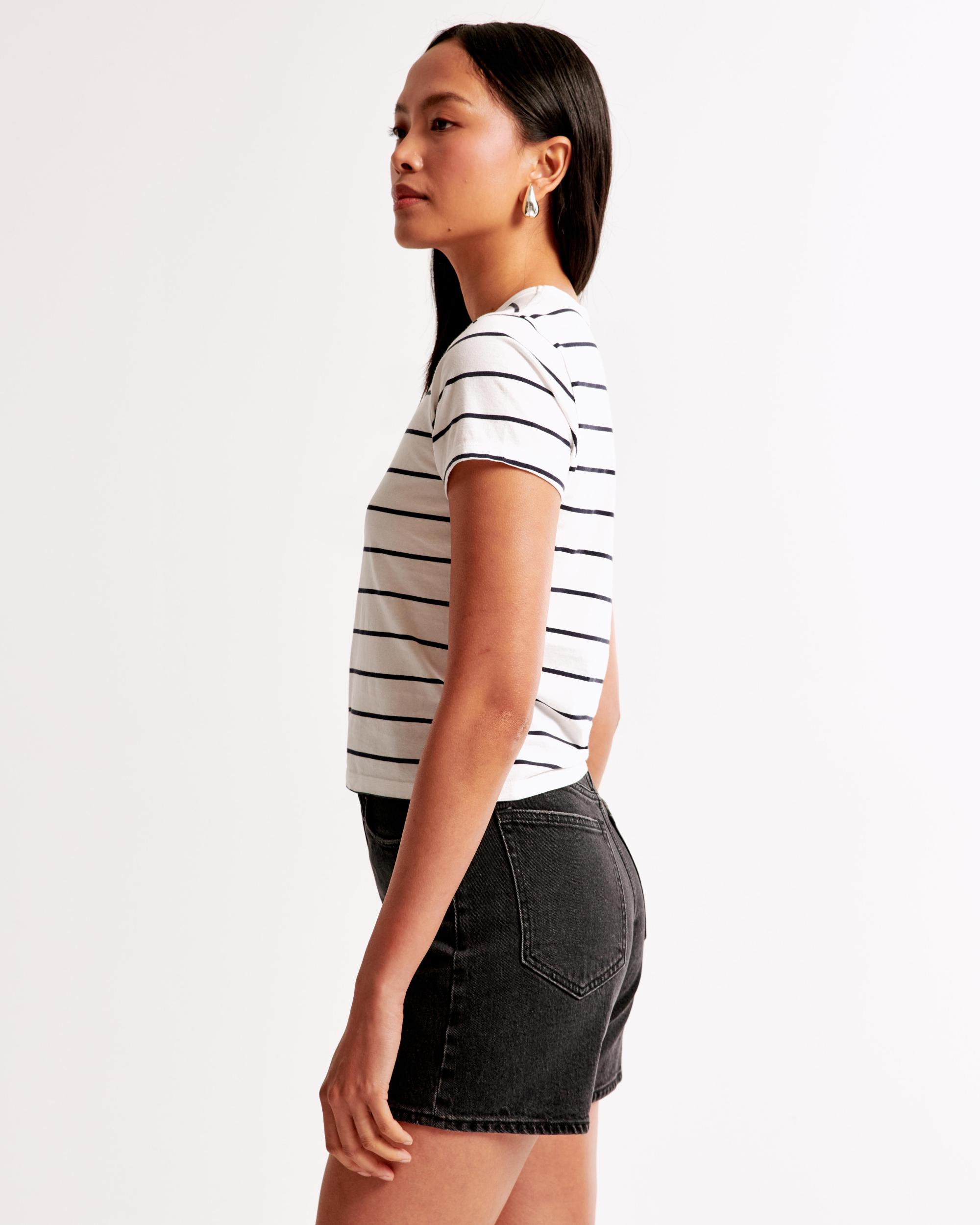 Essential Polished Body-Skimming Tee Product Image