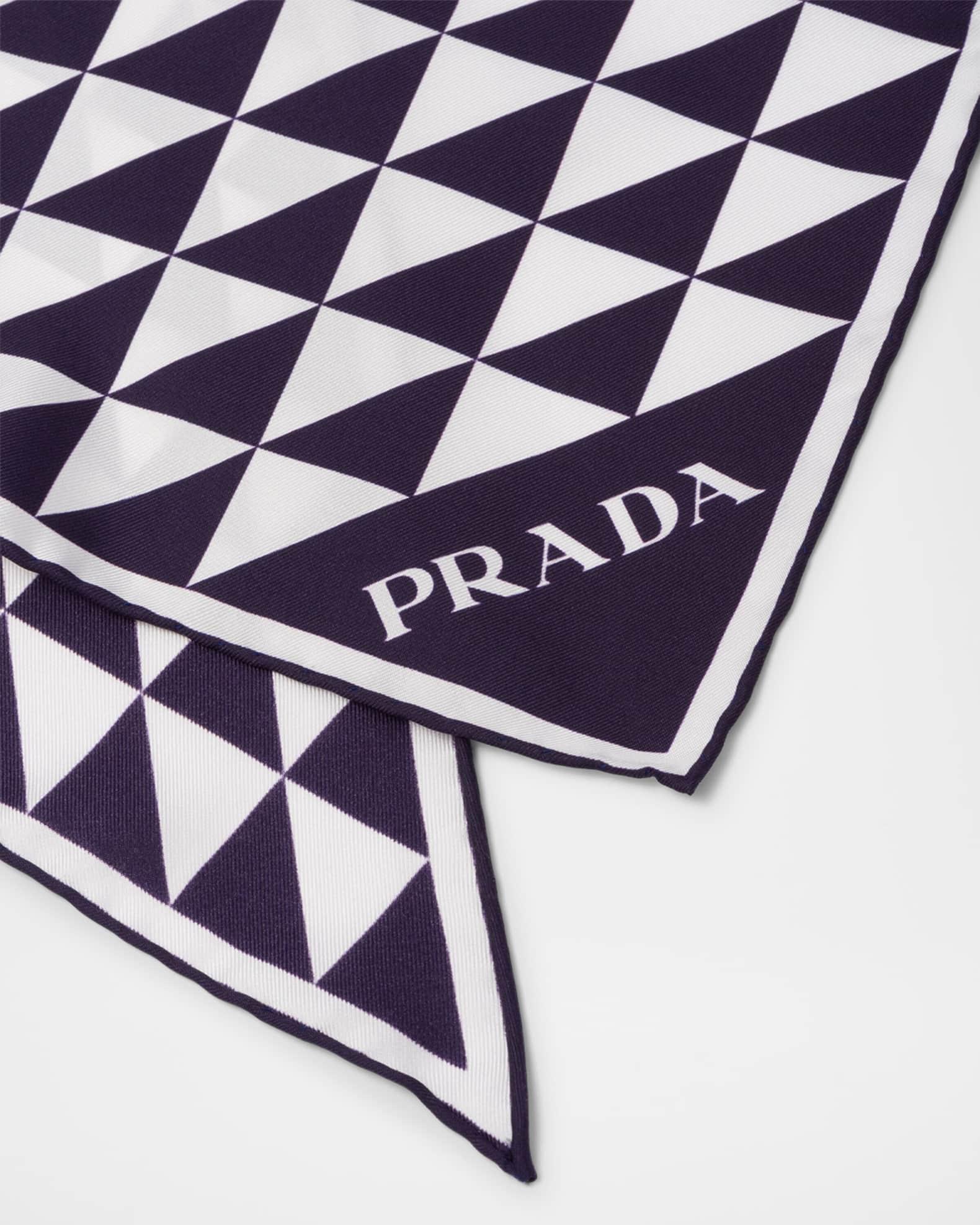 Printed Silk Twill Scarf Product Image