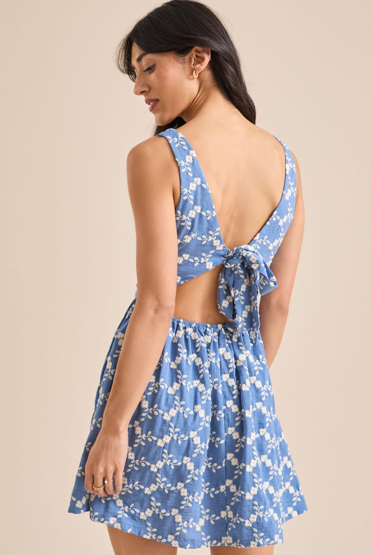 Clara Floral Mini Dress Product Image