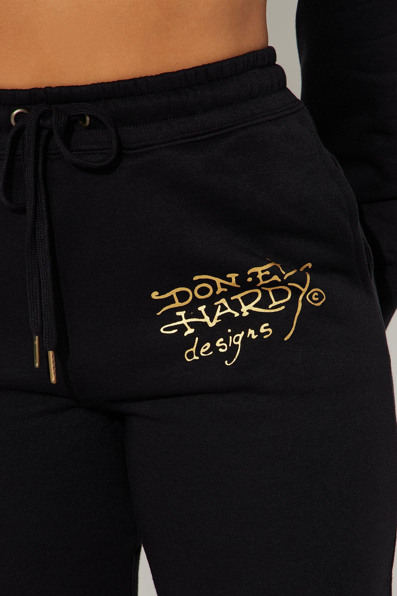 Ed Hardy Mary Jogger - Black Product Image