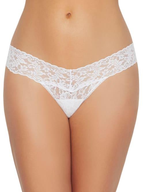 Signature Lace Low Rise Thong Product Image