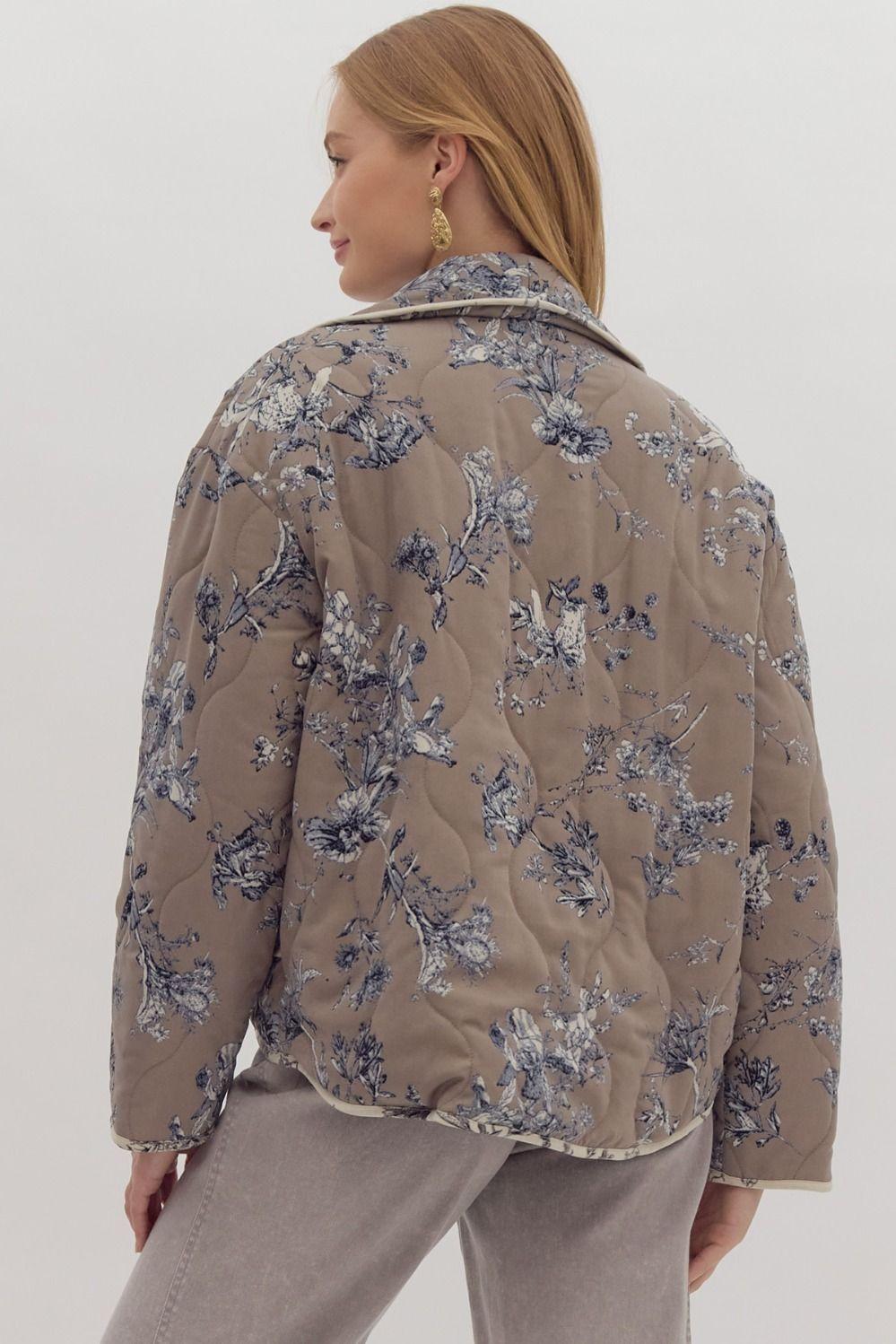 Layers Of Love Floral Quilted Jacket *FS Product Image