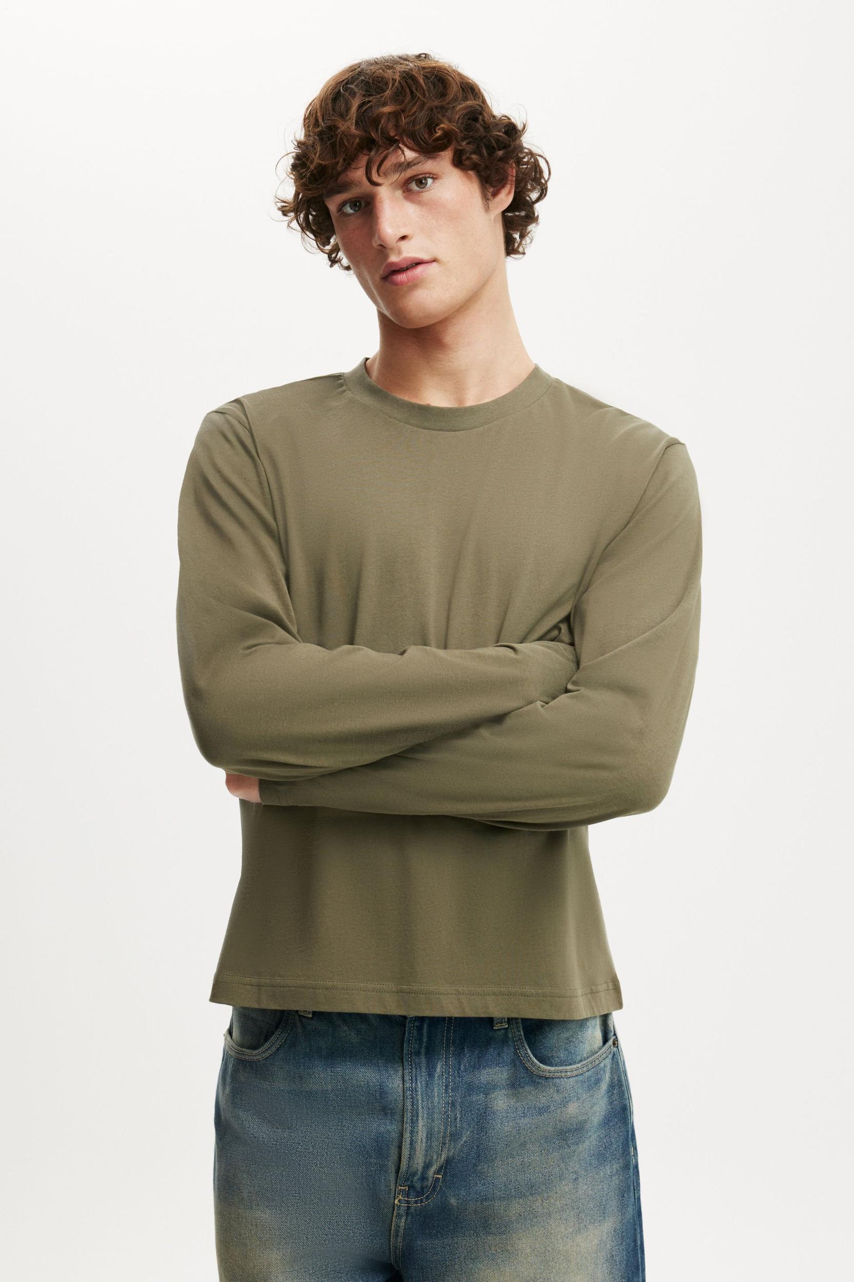 Cotton On Men - Cropped Fit Long Sleeve Product Image