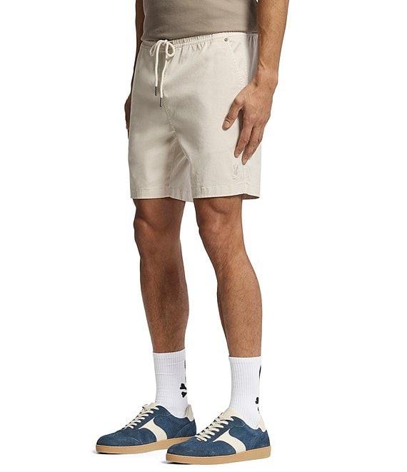 Psycho Bunny Willis Stretch Tencel 7#double; Inseam Shorts Product Image