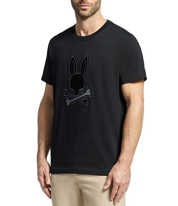 Psycho Bunny New Castle Graphic Short Sleeve Large Embroidered Logo T-Shirt Product Image