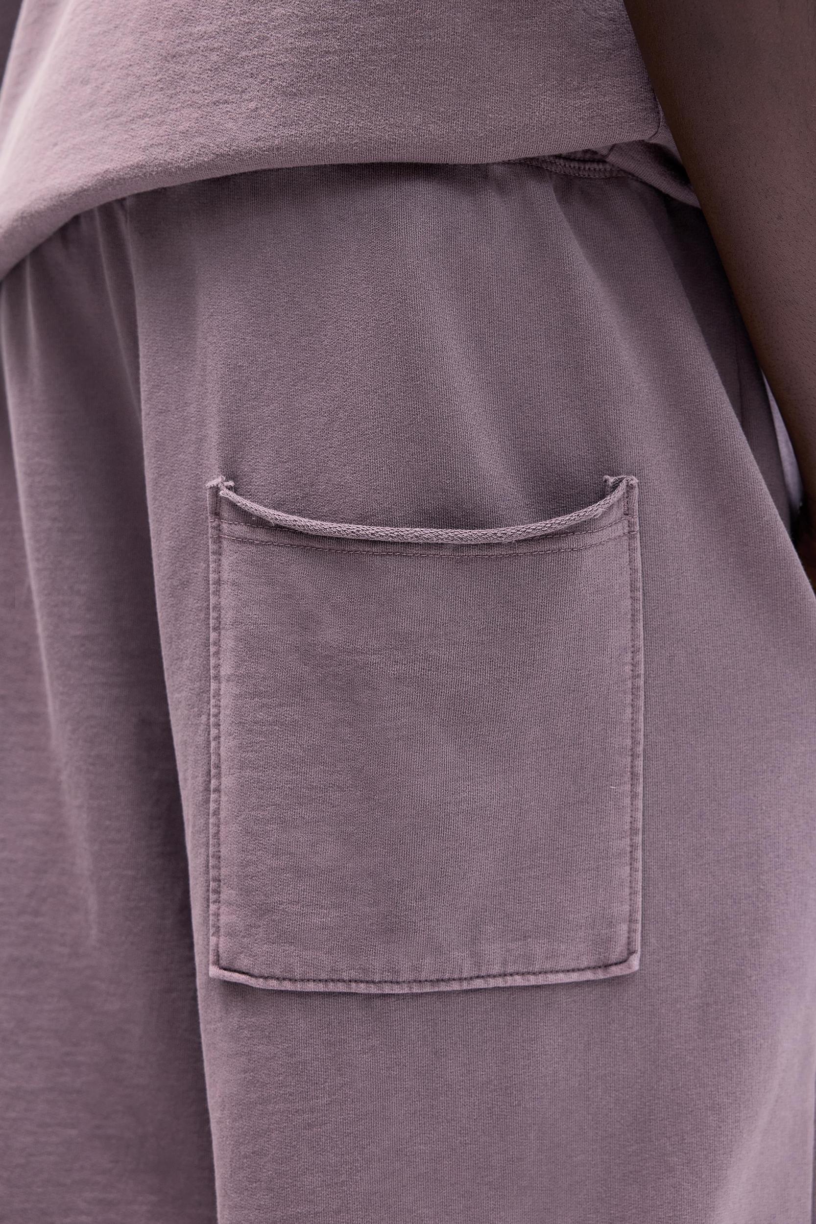 Baggy Bermuda sweat shorts Product Image