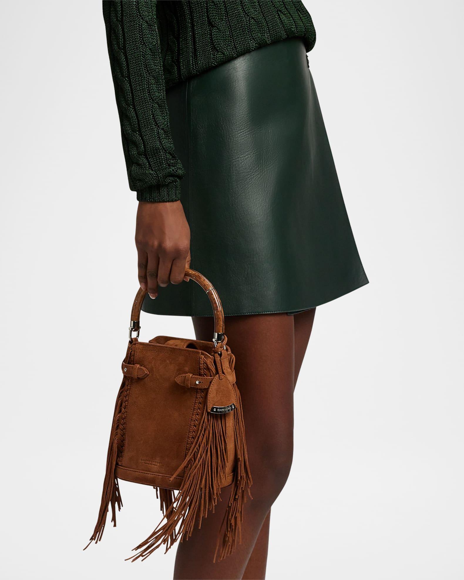 The Ralph Calf-Suede Small Bucket Bag Product Image