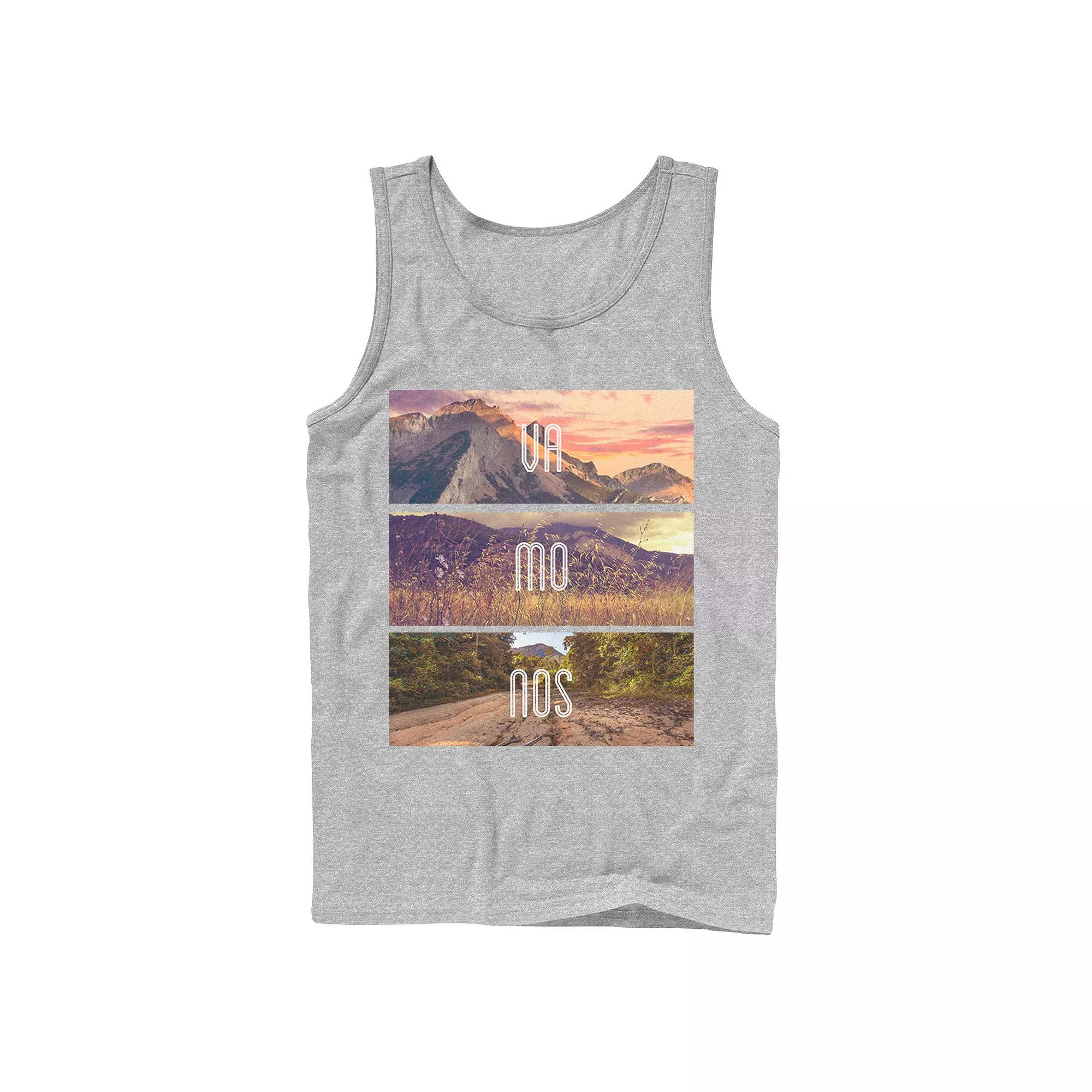 Men's Gonzales Vamonos Lanscape Portrait Stack Tank Top,  Product Image
