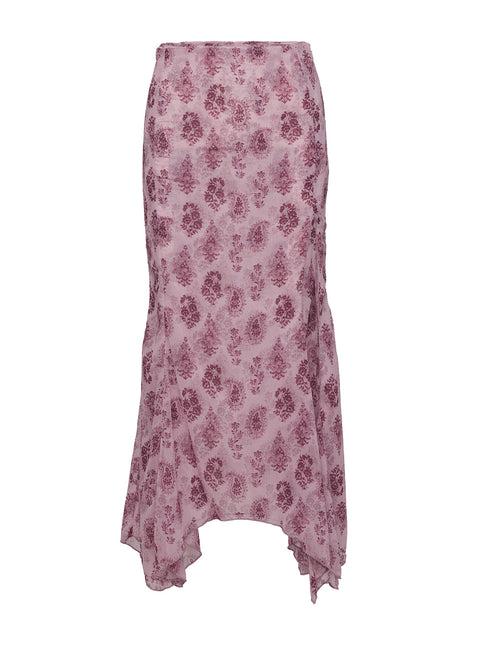Nikolise Maxi Skirt Purple Petite Product Image