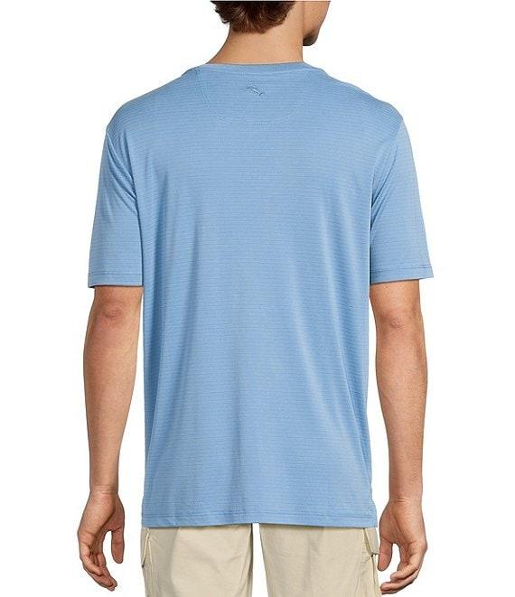 Tommy Bahama Bay Stripe V-Neck Short Sleeve T-Shirt Product Image
