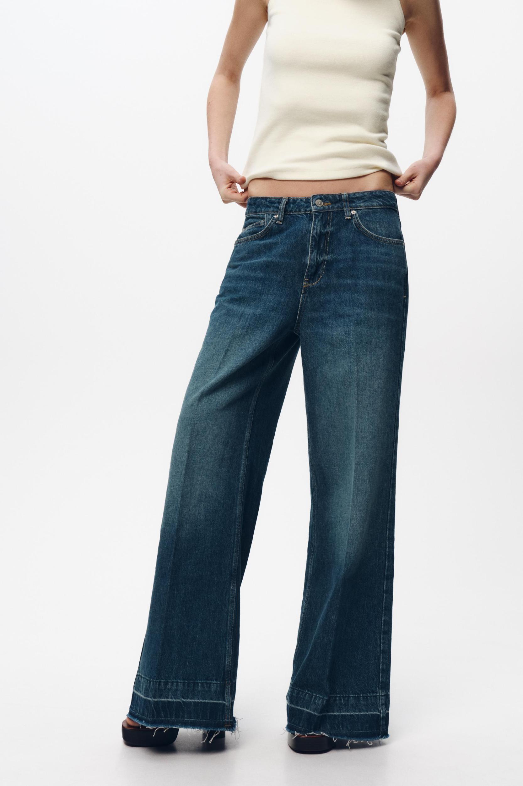 Z1975 HIGH RISE WIDE LEG JEANS Product Image