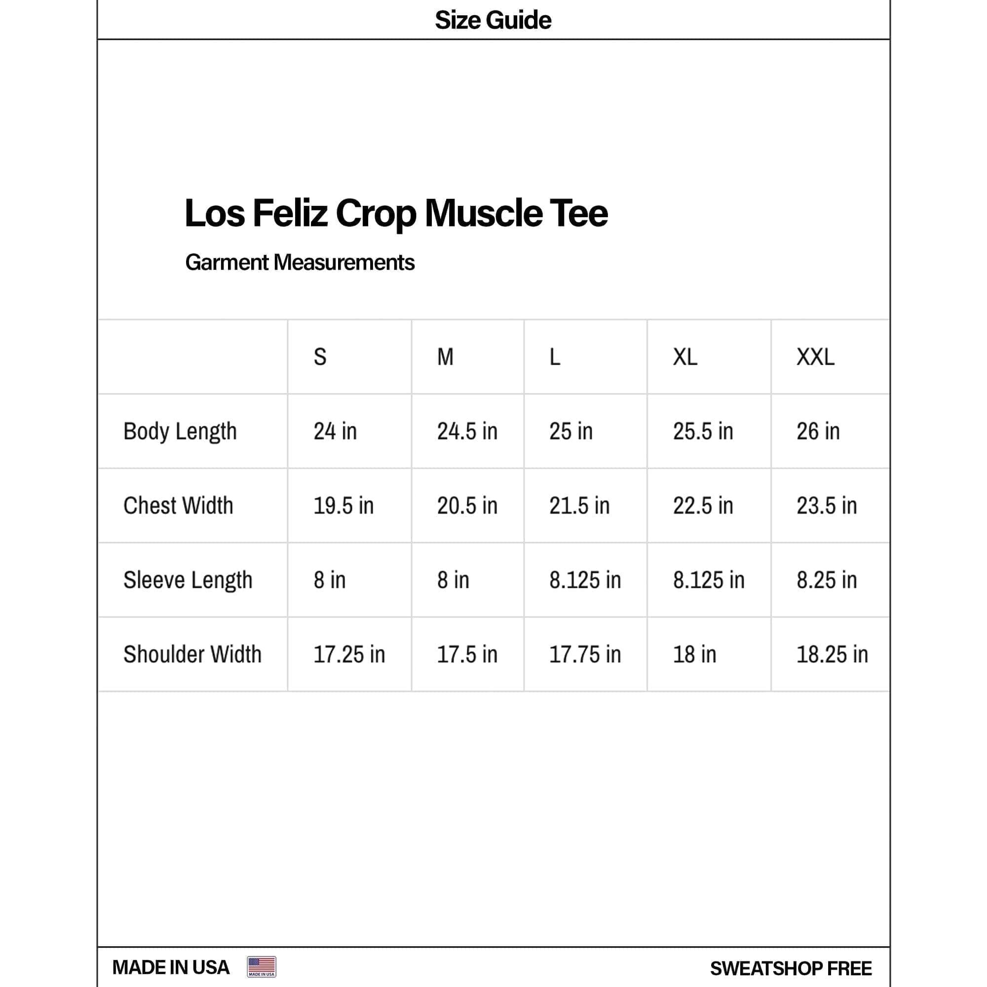 3-Pack | Los Feliz Crop Muscle Tee II Male Product Image