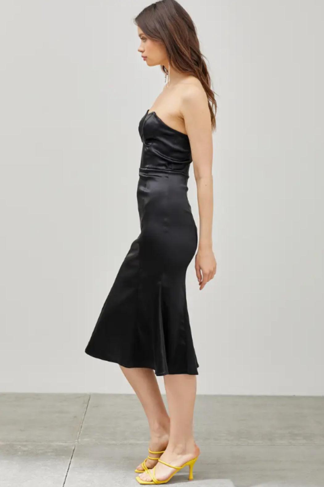 Tube Trumpet Midi Dress Product Image