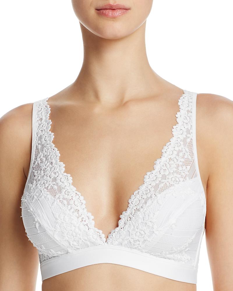 Wacoal Embrace Lace Convertible Plunge Soft Cup Wireless Bra Product Image