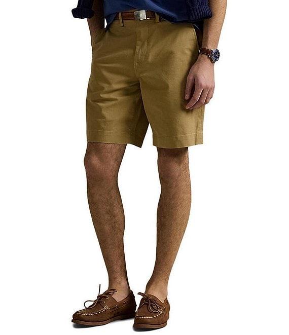 Polo Ralph Lauren Classic Fit Stretch 9#double; Inseam Twill Shorts Product Image