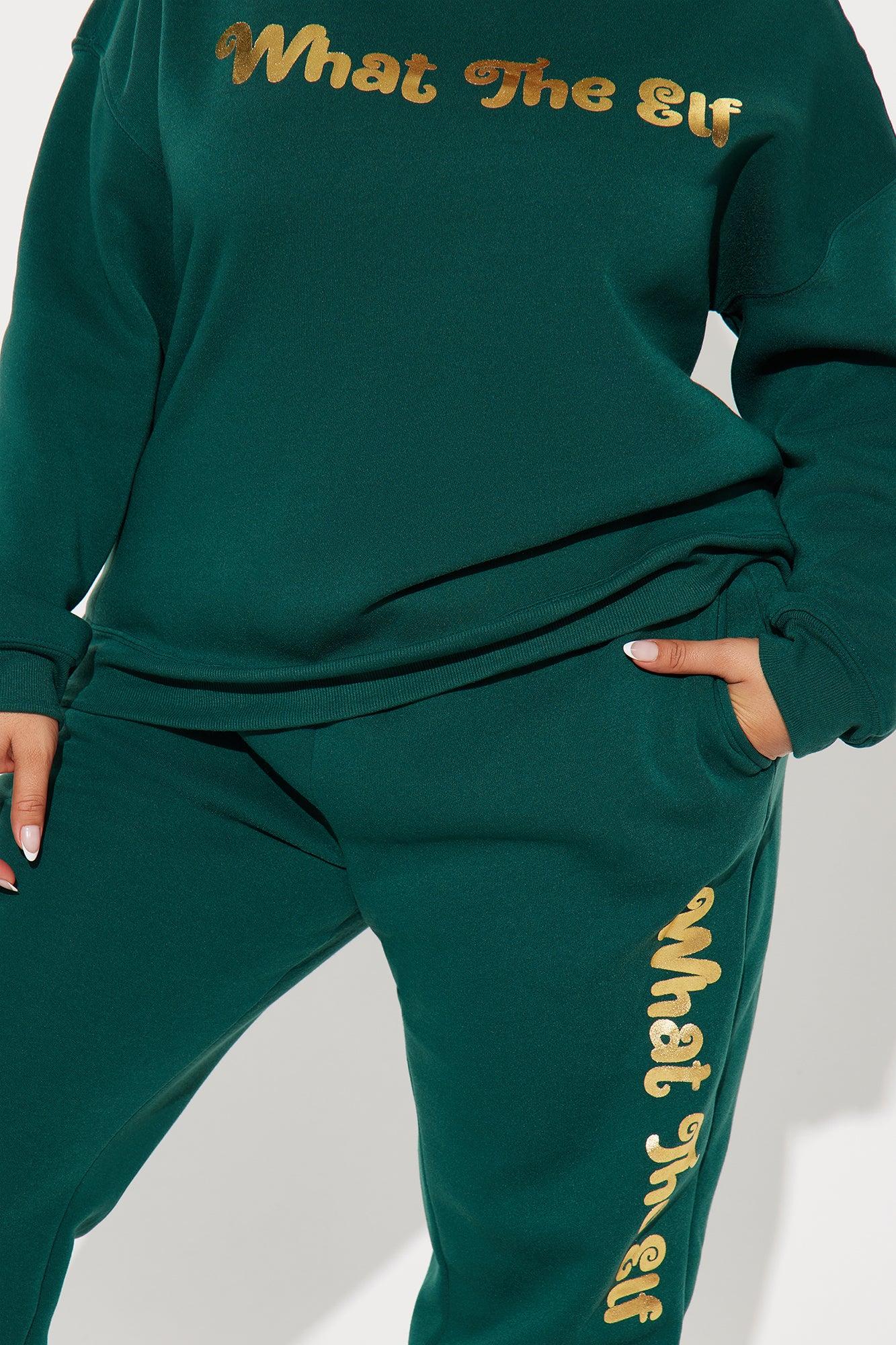 Christmas Spirit Fleece Pant Set - Hunter Product Image