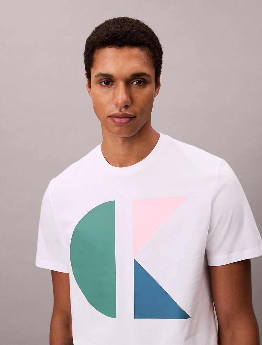 Monogram Logo Shape Graphic Classic T-Shirt  Product Image