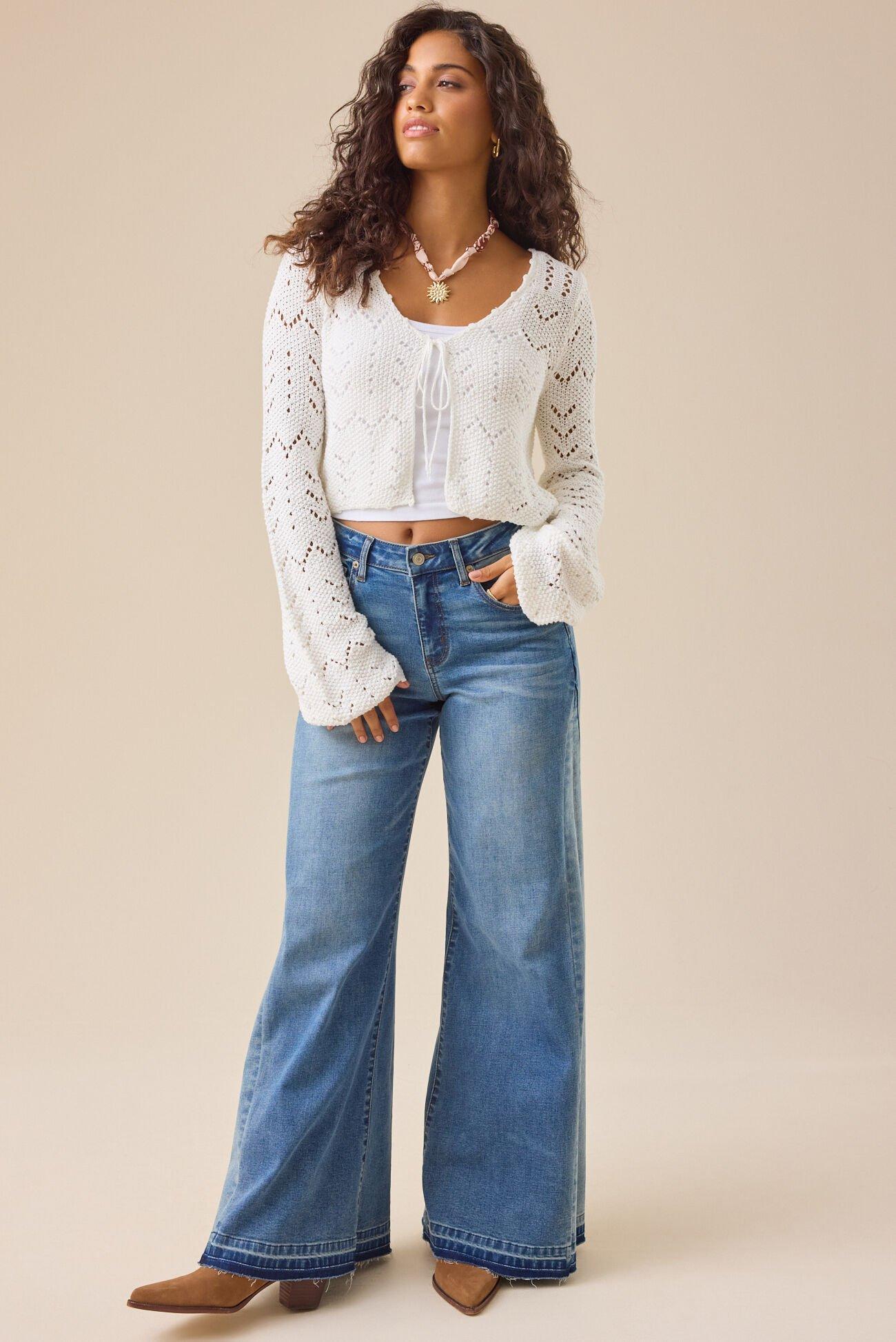 Mollie Pointelle Shrug Product Image