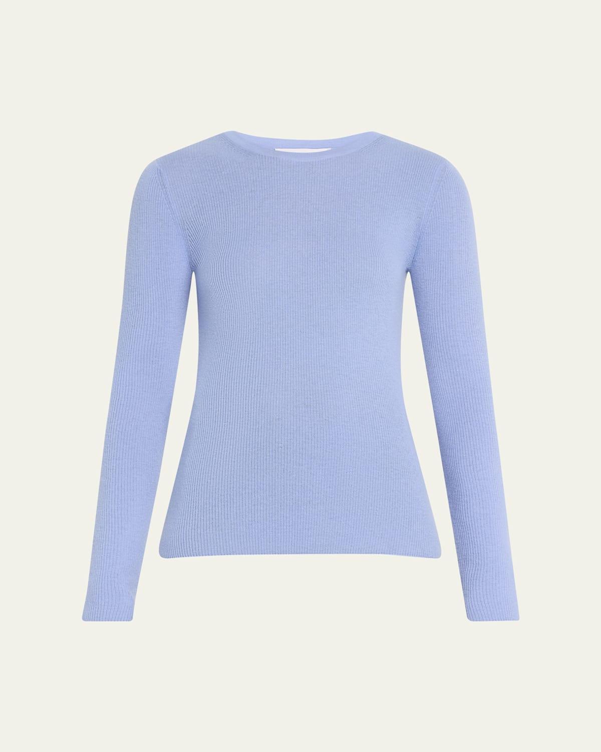 Womens Hutton Ribbed Cashmere Sweater Product Image