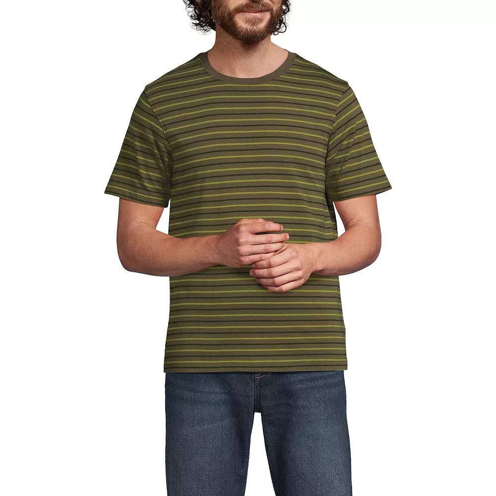 Men's Lands' End Supima Crewneck Tee,  Product Image