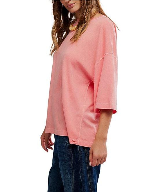 Free People We The Free Perfect Oversized Crew Neck Short Sleeve Tee Product Image