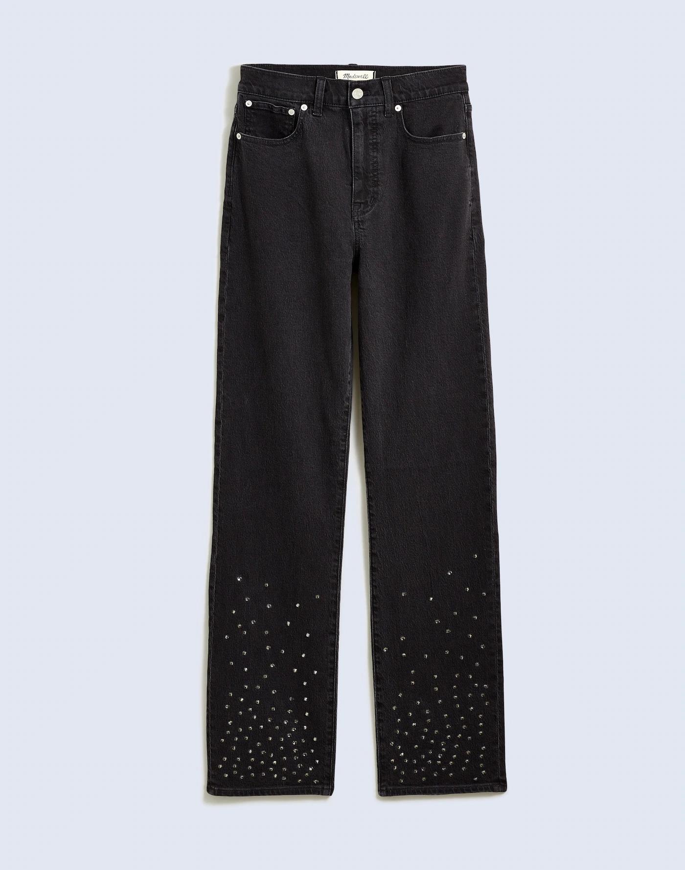 Limited-Edition Drop: The Rhinestone '90s Straight Jean Product Image