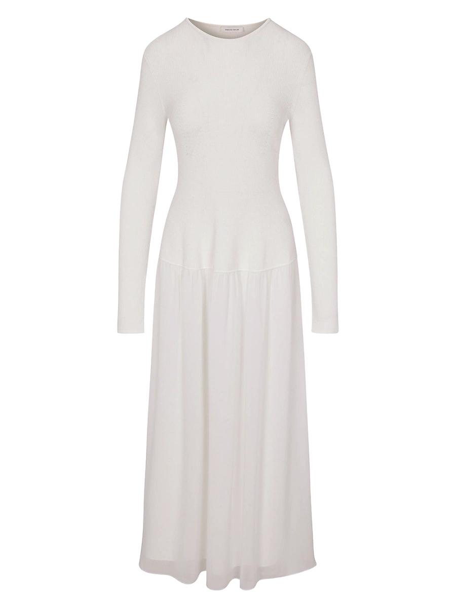 Womens Calla Pieced Long-Sleeve Dress Product Image