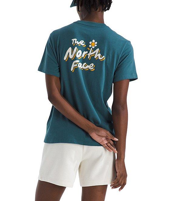The North Face Evolution Floral Cloud Crew Neck Short Sleeve Tee Product Image