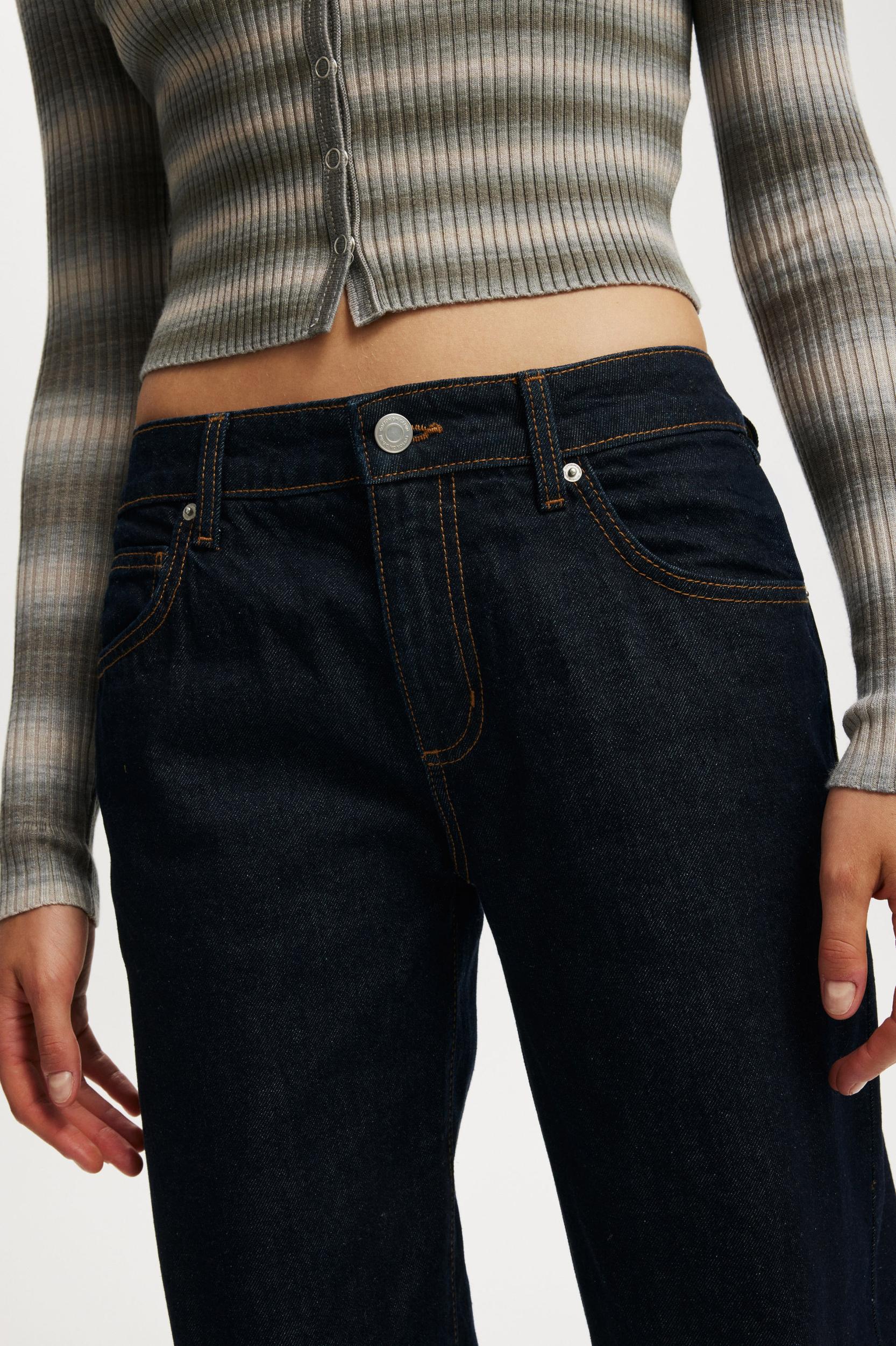 Low Rise Straight Jean Product Image