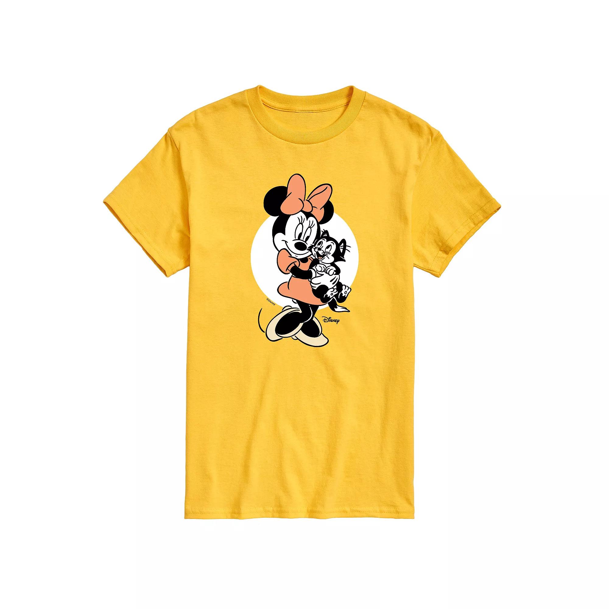Disney's Minnie Mouse & Figaro Men's Graphic Tee,  Product Image