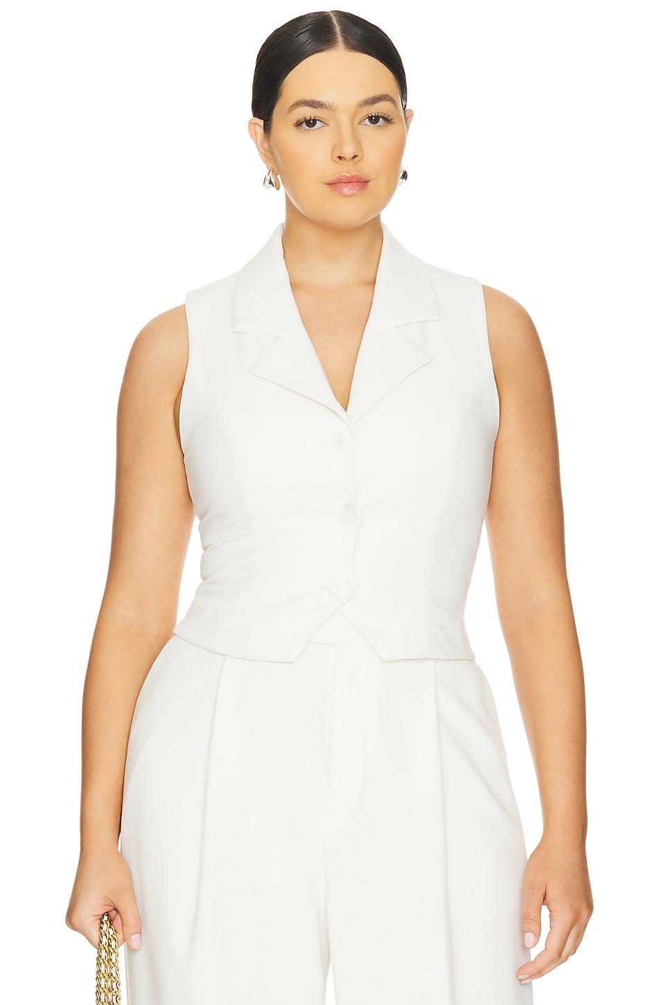 By Marianna Carinne Crepe Vest Top L'Academie Product Image