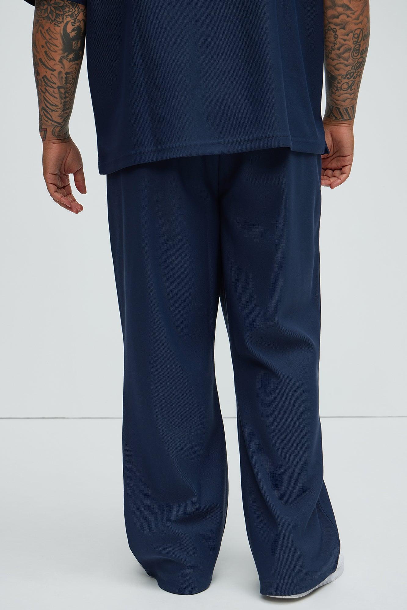Turner Relaxed Trouser Pants - Navy Product Image