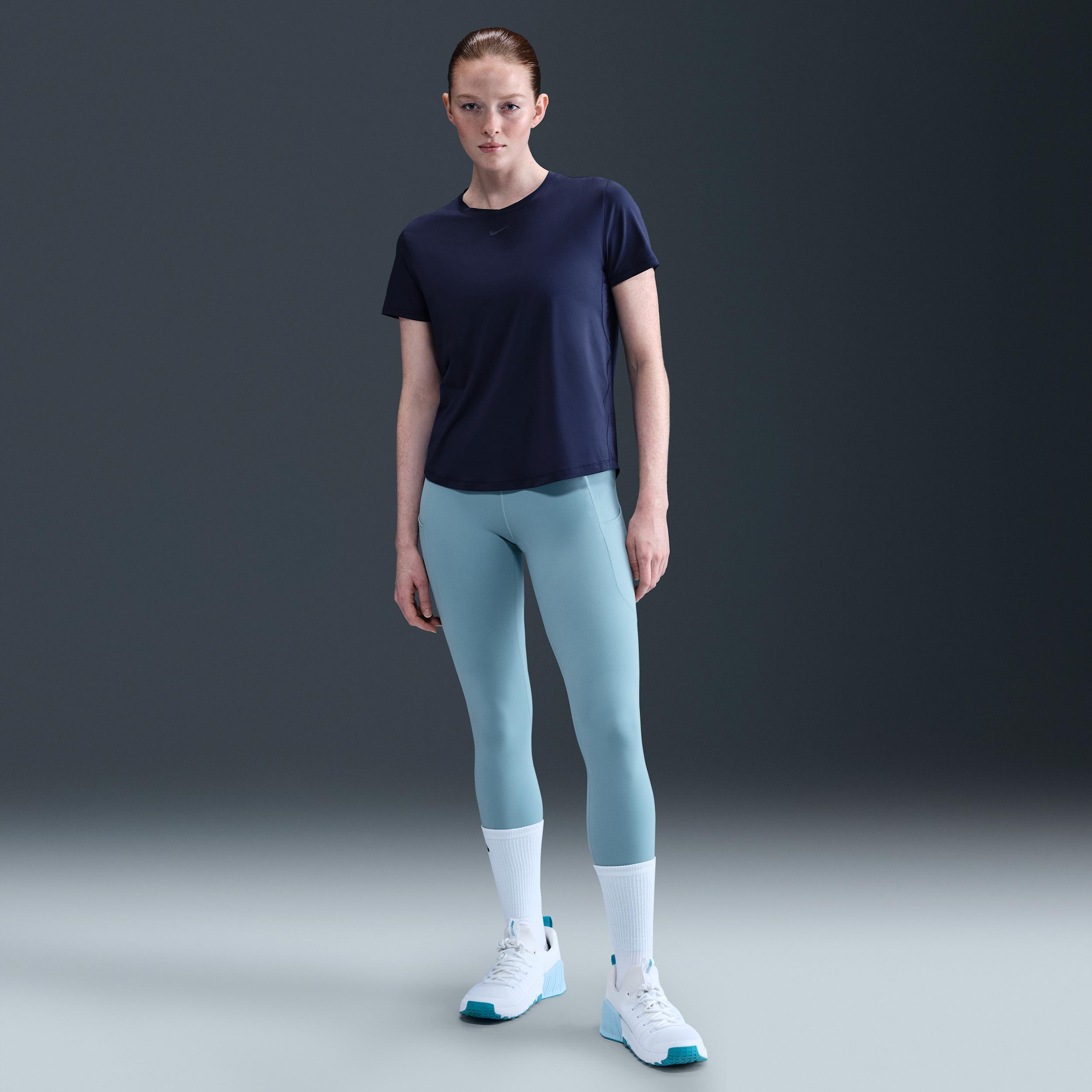 Nike Womens One Classic Dri-FIT Short-Sleeve Top | FN2798-410 Product Image