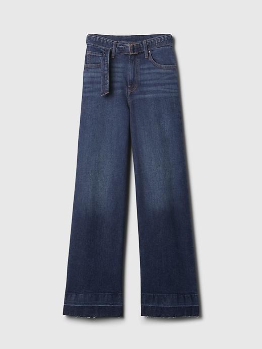 High Rise Stride Wide-Leg Jeans Product Image