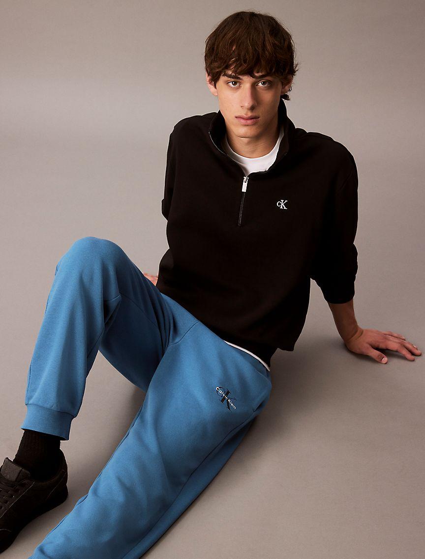 Monogram Logo Fleece Joggers Product Image