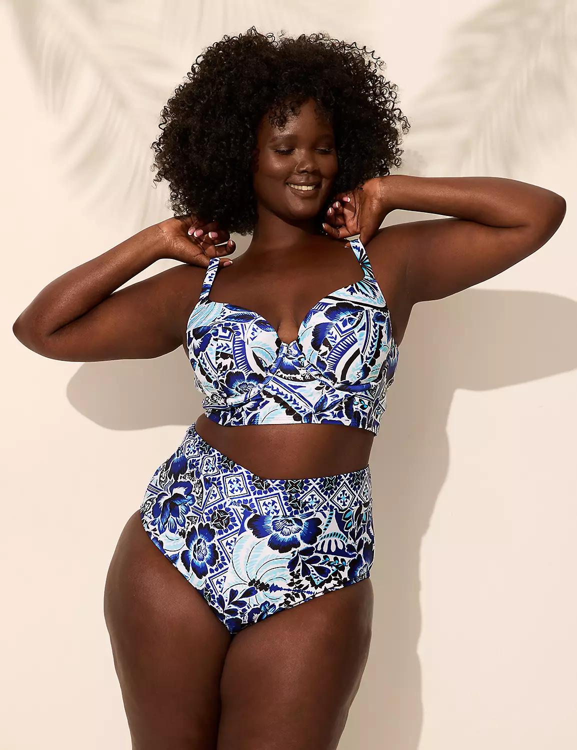 Crossover Waistband Swim Brief Product Image