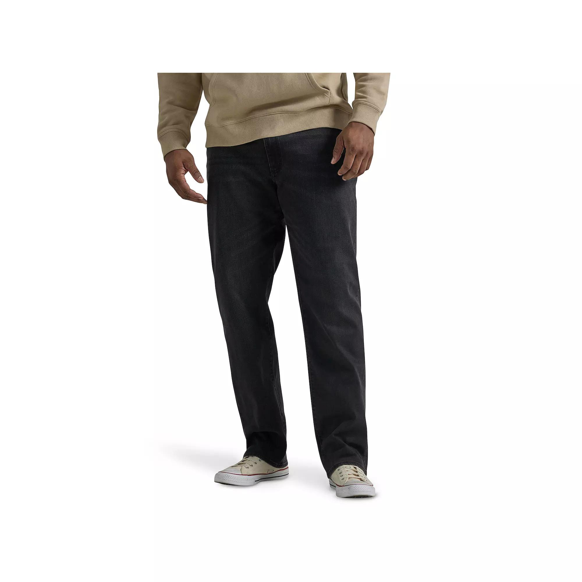 Big & Tall Lee® Extreme Motion MVP Relaxed-Fit Straight-Leg Jeans, Men's,  Product Image