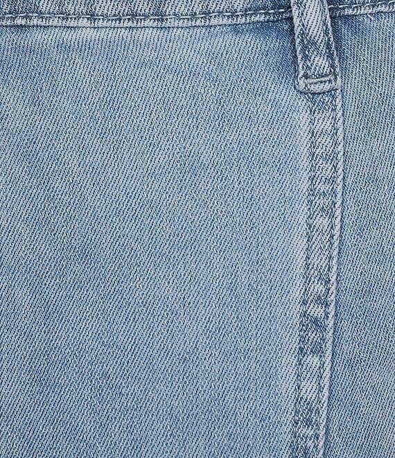 Tractr Tractr Blu High Rise Classic Fit Wide Leg Cargo Jeans Product Image