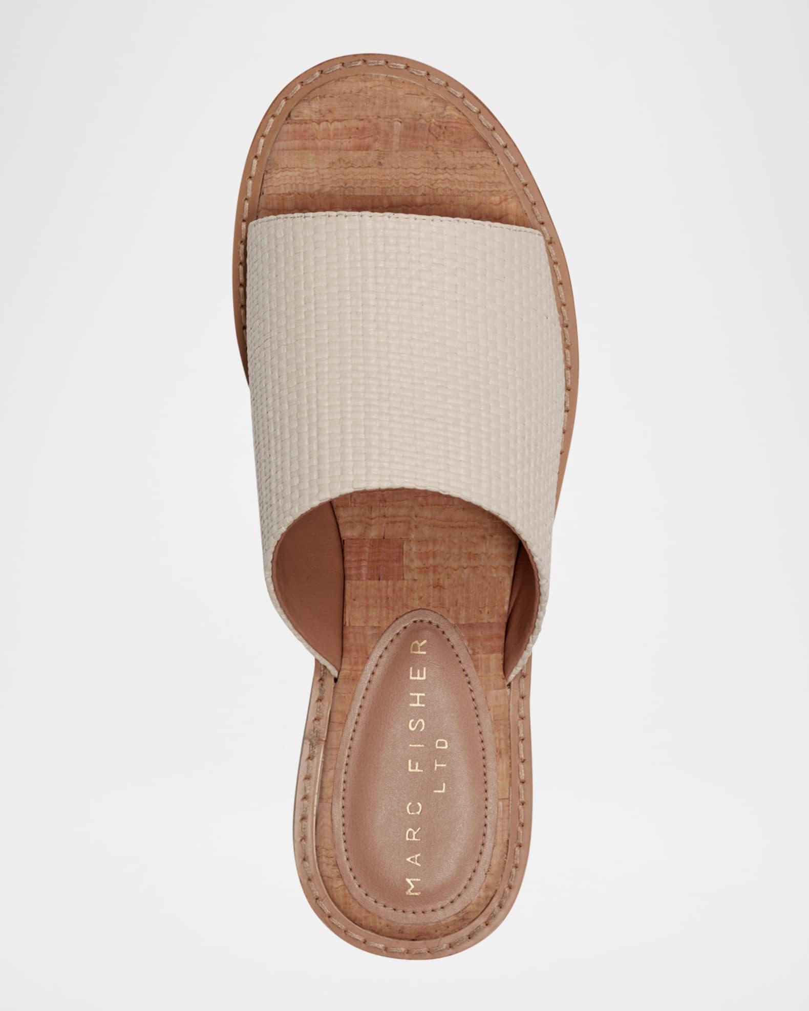 Grayce Woven Leather Sandals Product Image