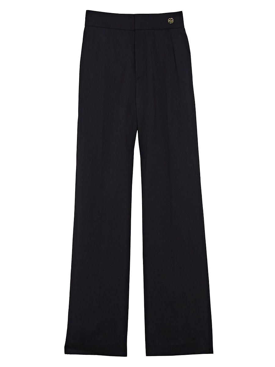 Womens Sydney Relaxed Menswear Style Trousers Product Image