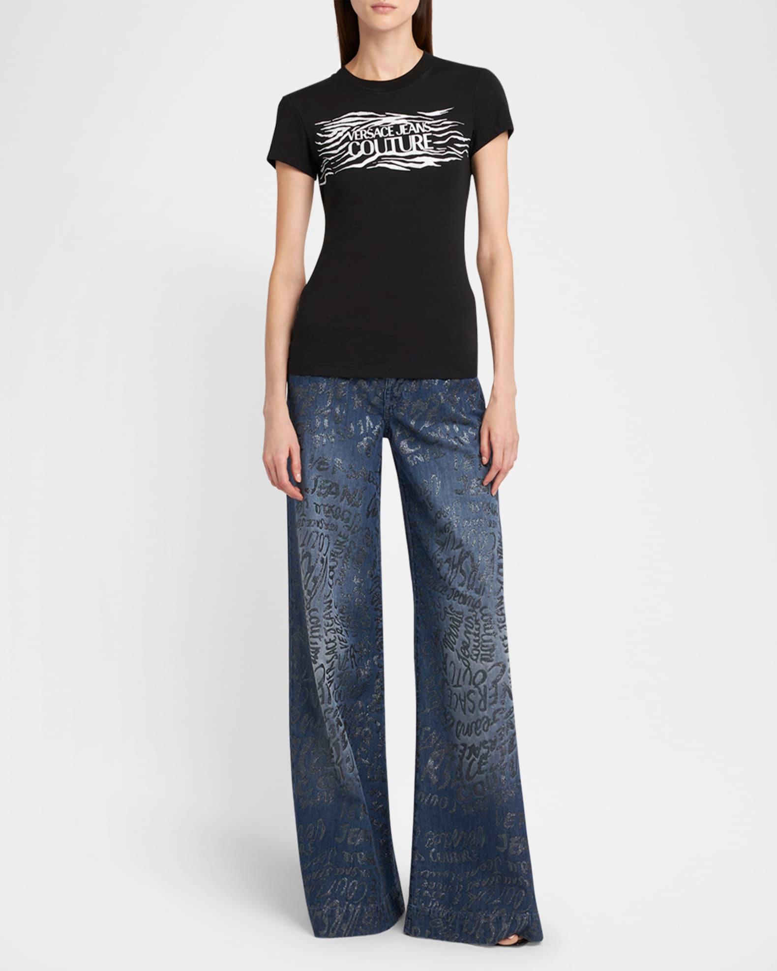 Short-Sleeve Zebra Logo T-Shirt Product Image