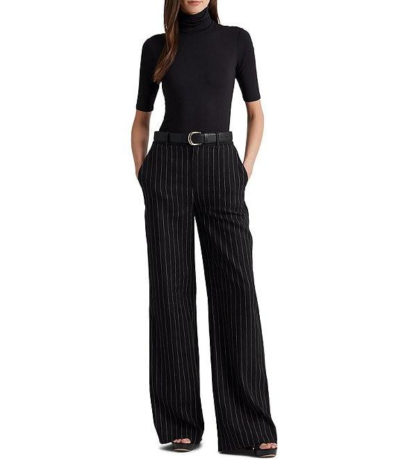 Lauren Ralph Lauren Knit Jersey Turtleneck Top Product Image