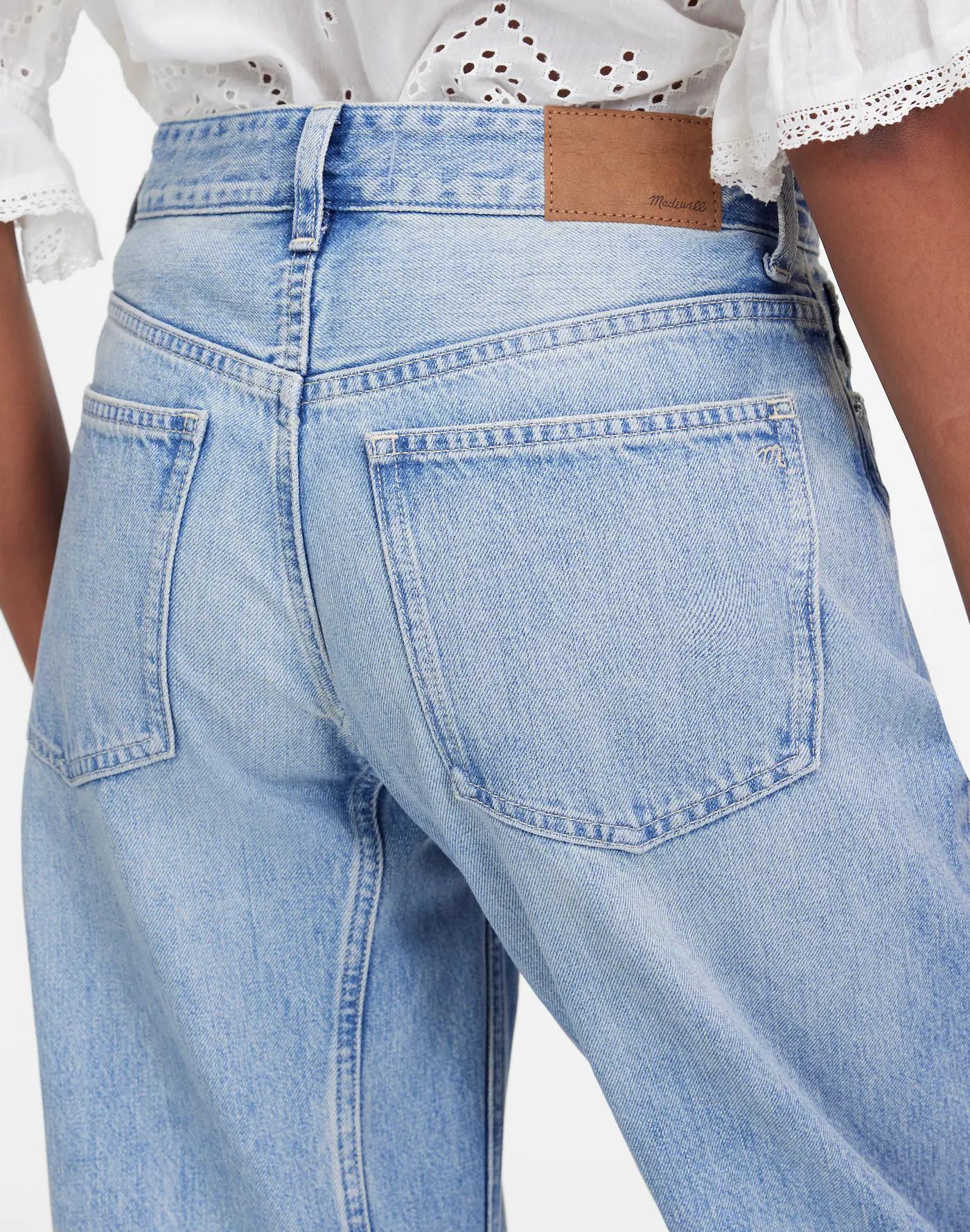 The Darted Barrel-Leg Jean Product Image