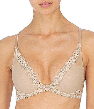 Womens Feathers Plunge T-Shirt Bra Product Image
