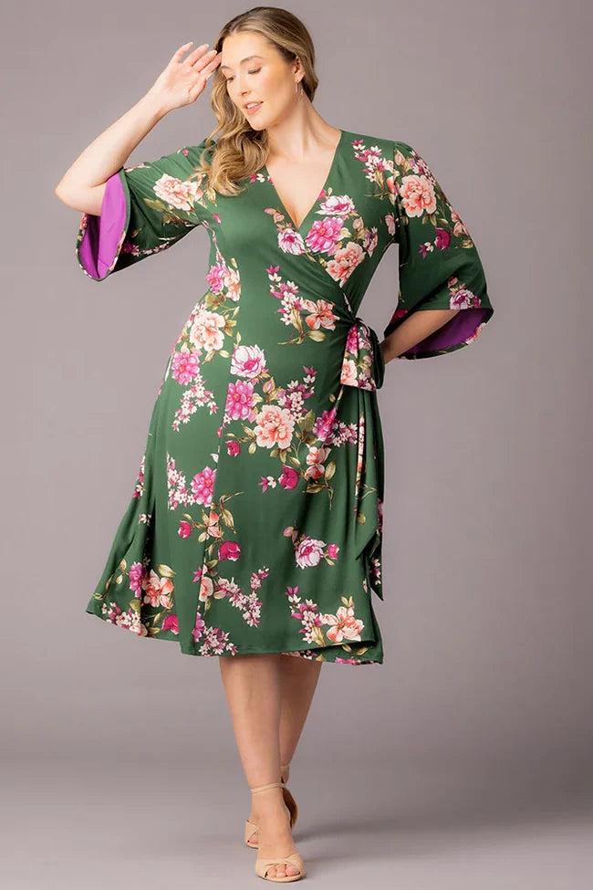 Floral Flare Wildflower Embroidered Dress - Plus Product Image